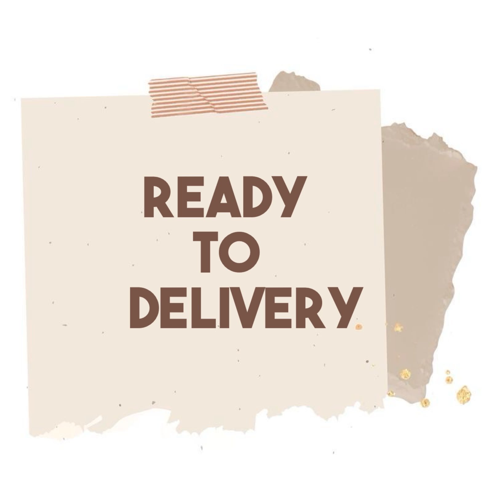 Ready for delivery